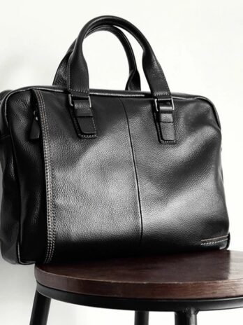 Business Leather Briefcase